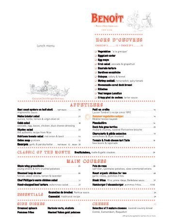 Lunch menu 06-21-11.qxp - Alain Ducasse