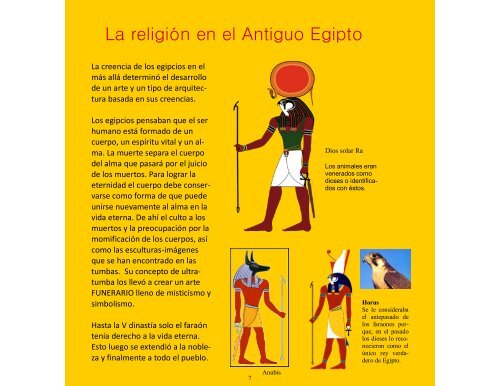 El antiguo Egipto - Arte Nogales