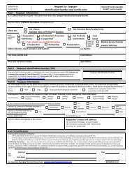 Substitute W-9 Form with Instructions - University of Michigan School ...