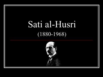 Sati al-Husri