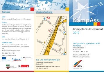 KompAss - JWK gGmbH – Jugendwerk Köln