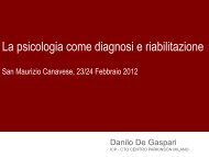 Sostegno Psicologico e Psicoterapia nella malattia di Parkinson