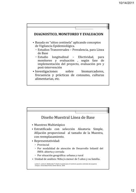 Proyecto Alimentario Nutricional Integral - PANI Ministerio de ...