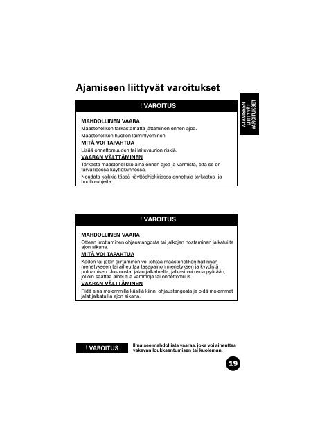 Lataa pdf-tiedosto - Arctic Cat