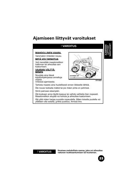 Lataa pdf-tiedosto - Arctic Cat