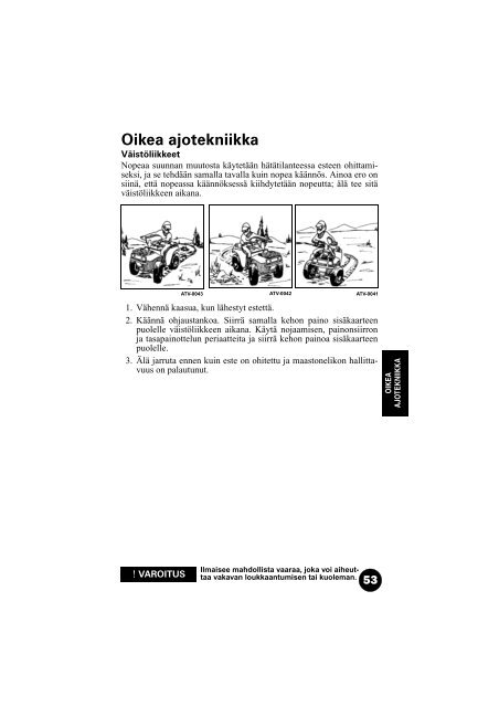 Lataa pdf-tiedosto - Arctic Cat