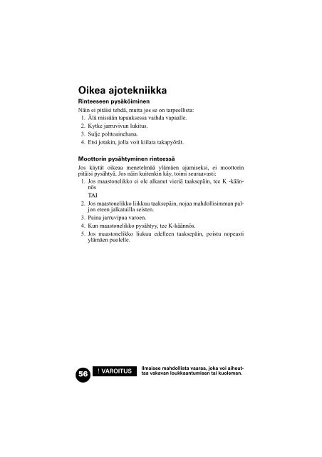 Lataa pdf-tiedosto - Arctic Cat