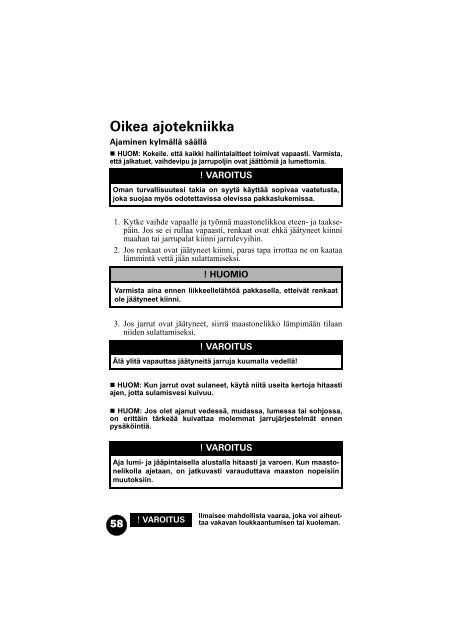 Lataa pdf-tiedosto - Arctic Cat