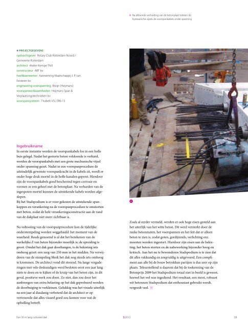 Volledig artikel in vakblad Cement - Abt