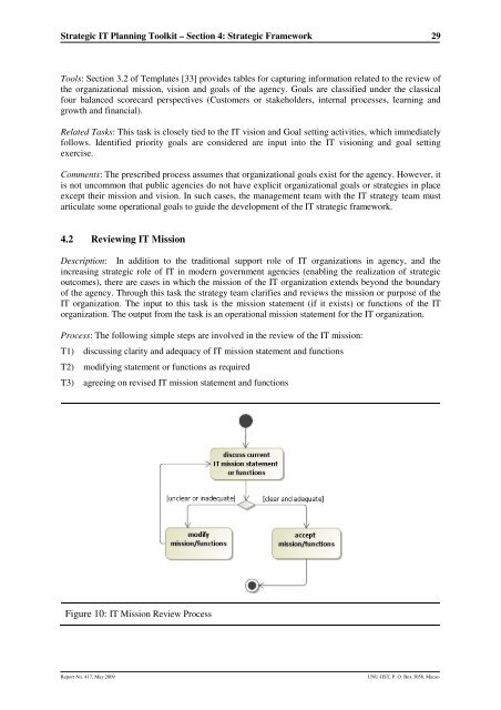 Strategic IT Planning for Public Organizations: A Toolkit - UNU-IIST ...