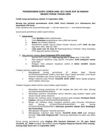 1. Borang POL 128 2. Bora