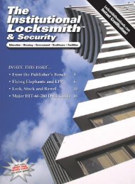 Download - The National Locksmith
