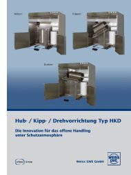 Hub- / Kipp- / Drehvorrichtung Typ HKD