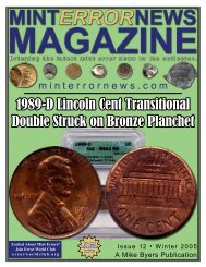 2006 Special Edition - Mint Error News Magazine