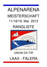 Rangliste Alpenarena-Liegendmeisterschaft 2012 - sg-haldenstein.ch