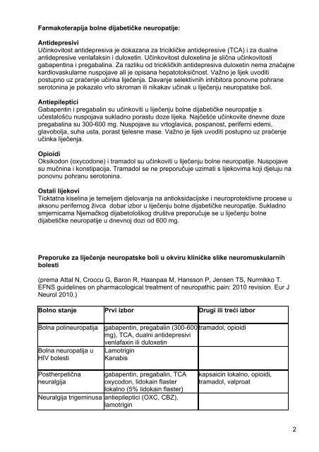 Neuropatske boli u neuromuskularnim bolestima - HDNRMB