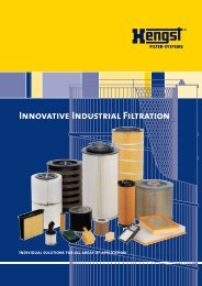 Innovative Industrial Filtration - Hengst GmbH & Co. KG