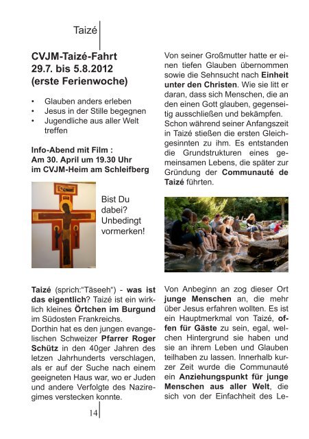 Das Kirchblättle - Evangelische Kirchengemeinde Neubulach