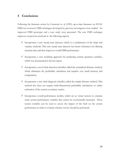 Fault Detection and Diagnostics for Rooftop Air Conditioners