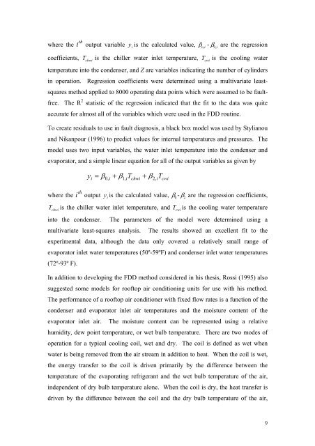 Fault Detection and Diagnostics for Rooftop Air Conditioners