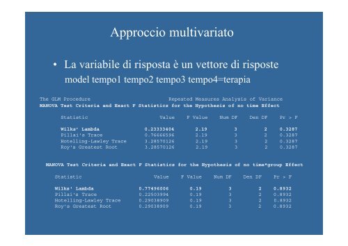 ANALISI MISURE RIPETUTE