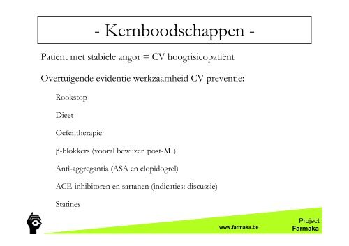 Presentatie - vzw farmaka asbl