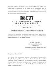 OVERSEAS REGULATORY ANNOUNCEMENT