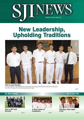 SJI News April 2009.pdf - ST Joseph's Institution