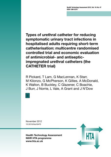 Types of urethral catheter for reducing symptomatic urinary tract