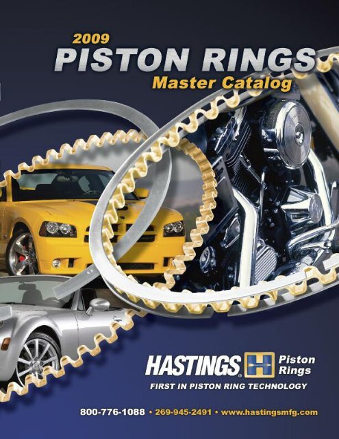 Hastings 586080 6-Cylinder Piston Ring Set Hastings 586080 6-Cylinder Piston Ring Set