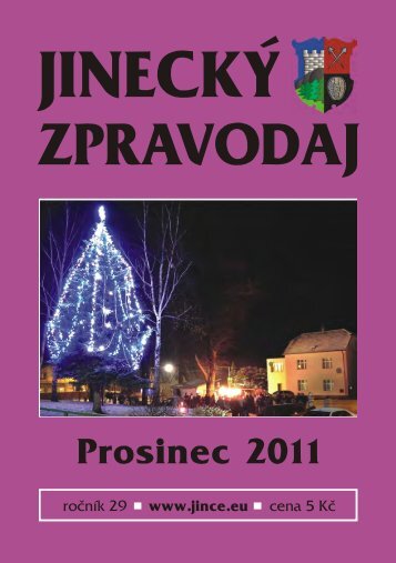 JineckÃ½ zpravodaj titul - Jince