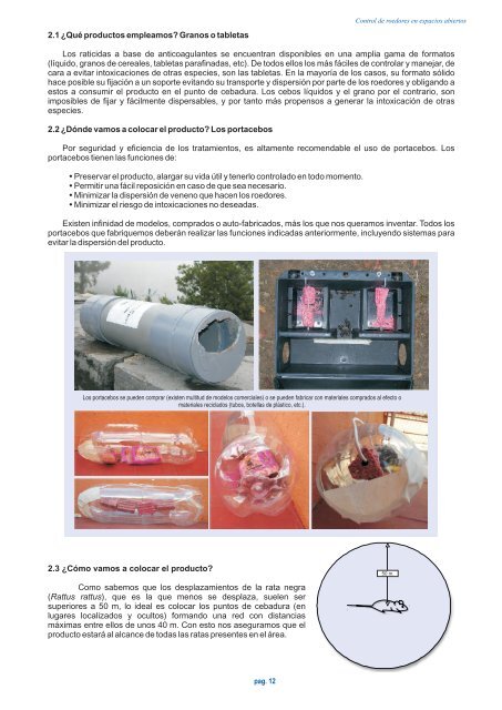 Rando, J. C. 2008. Control de Roedores en ... - Interreg Bionatura