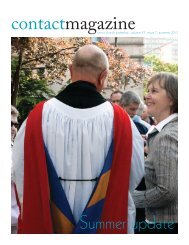 Contact Magazine â June 2012 - Christ Church Cathedral Vancouver