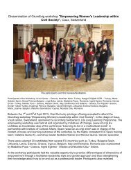 Dissemination of Grundtvig workshop ... - chstiftung.ch Go