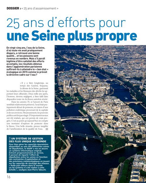 25 ans d'efforts - Agence de l'Eau Seine Normandie