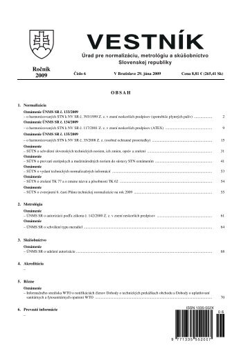 StiahnuÅ¥ - Ãrad pre normalizÃ¡ciu, metrolÃ³giu a skÃºÅ¡obnÃ­ctvo SR