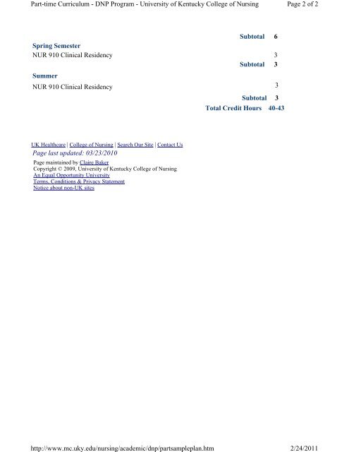 05-06 Graduate Student Handbook.pdf - University of Kentucky