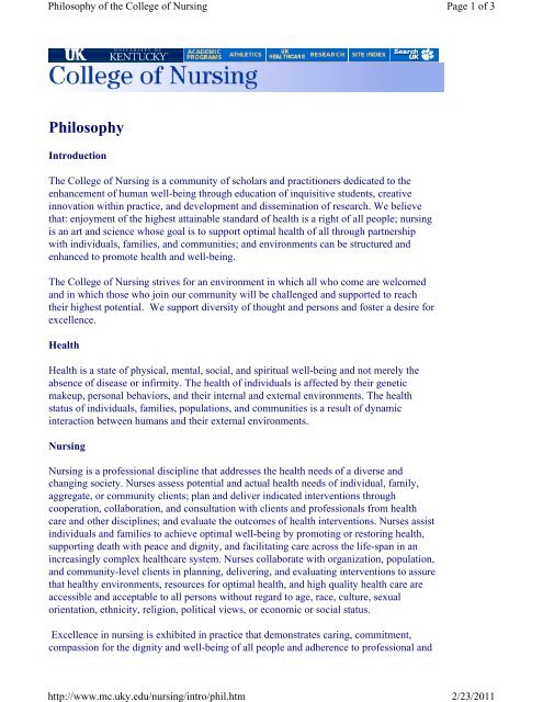 05-06 Graduate Student Handbook.pdf - University of Kentucky