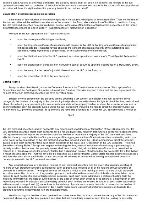 ABN AMRO Capital Funding Trust V ABN AMRO Holding N.V.