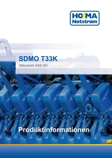 SDMO T33K - HO-MA-Notstrom