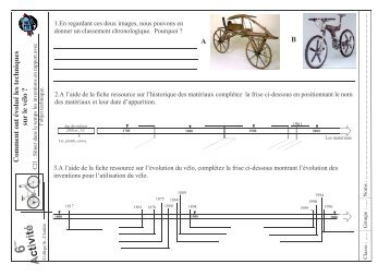 C om m en t on t Ã©volu Ã© les tech n iq u es su r le vÃ©lo ... - Technostclo