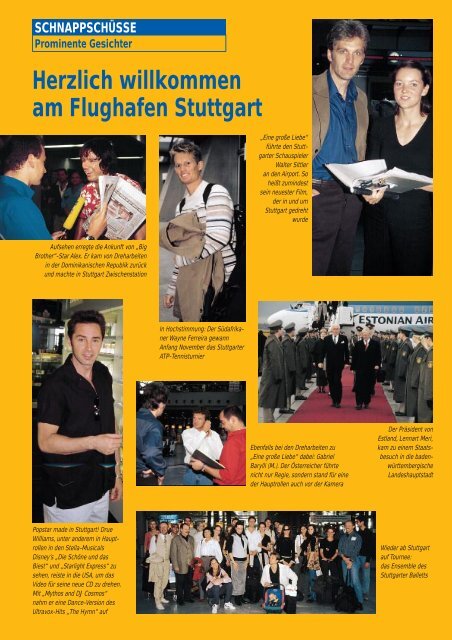 Das Stuttgarter Flughafen-Magazin - Flughafen Stuttgart