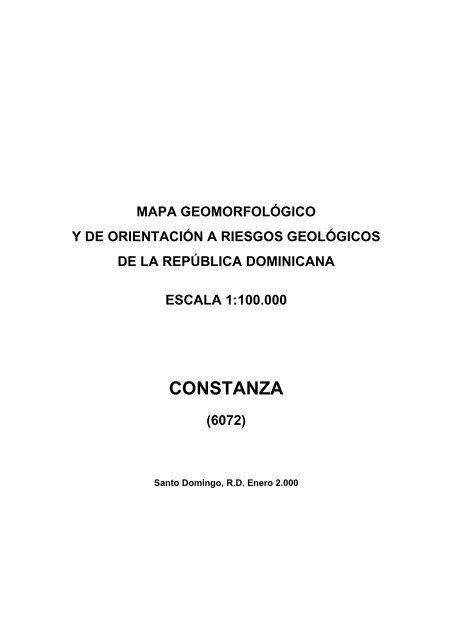 CONSTANZA - mapas del IGME