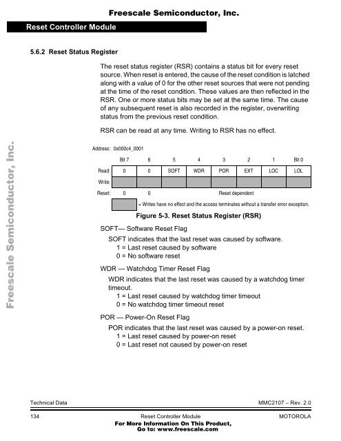 MMC2107 - Freescale Semiconductor