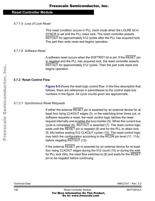 MMC2107 - Freescale Semiconductor