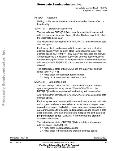 MMC2107 - Freescale Semiconductor