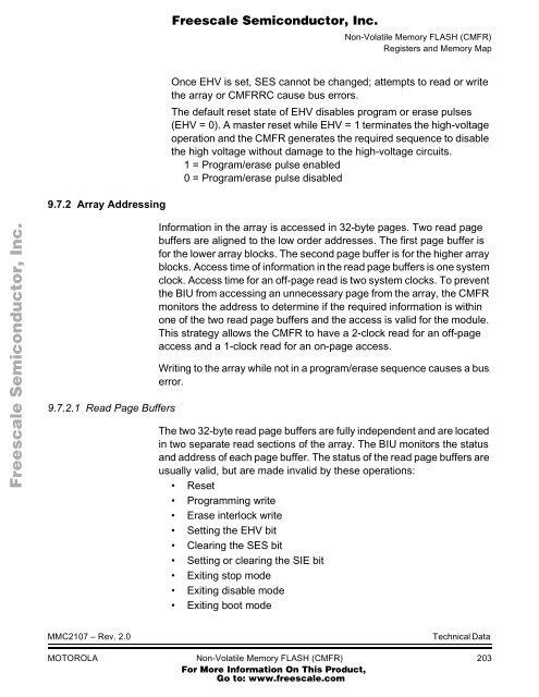 MMC2107 - Freescale Semiconductor