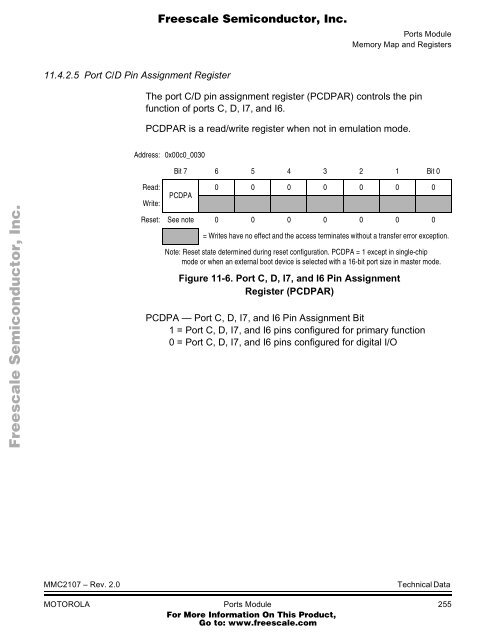 MMC2107 - Freescale Semiconductor