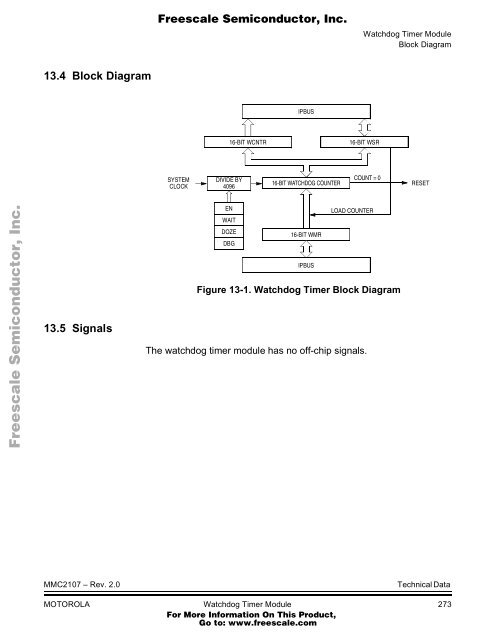 MMC2107 - Freescale Semiconductor