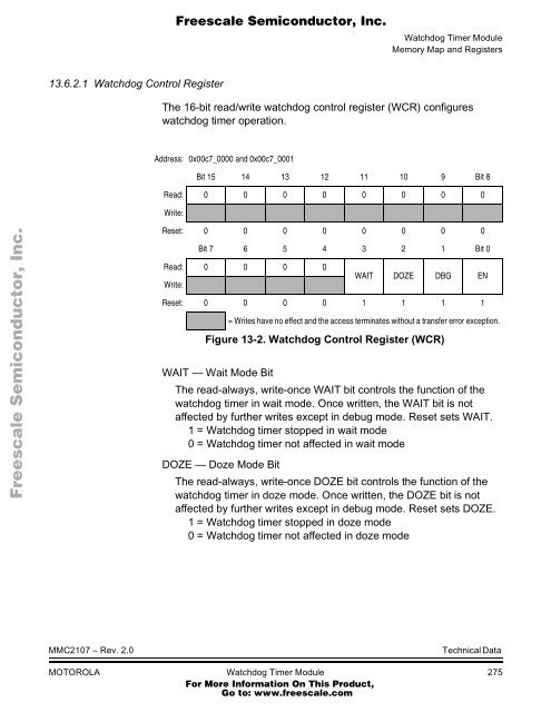 MMC2107 - Freescale Semiconductor